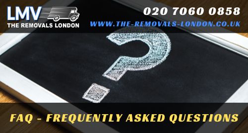 Frequently Asked Questions to THE REMOVALS LONDON