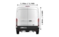 Large Van - Back View Dimension Thumbnail