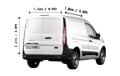 Small Van - Back View Dimension Thumbnail